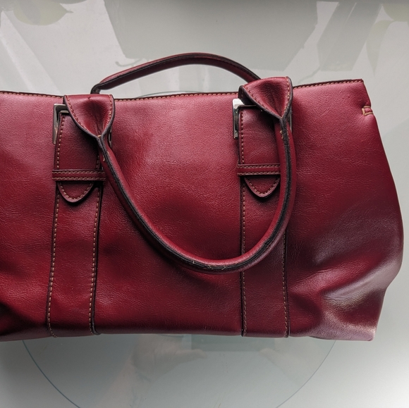 Aldo tote bag in cherry red - Picture 1 of 12